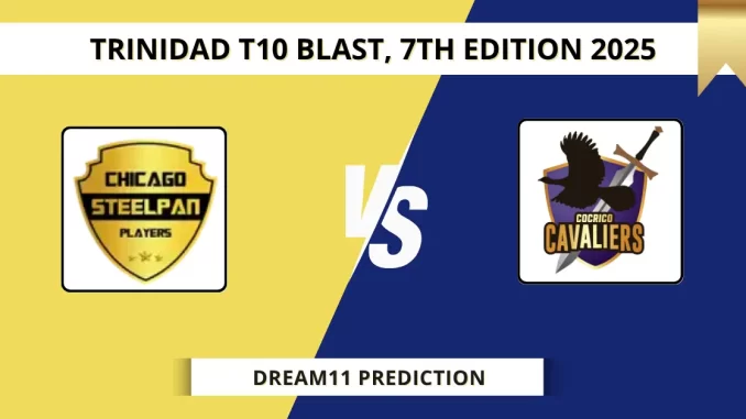 CSP vs SCL Dream11 Prediction Today Trinidad T10 Blast, 7th Edition 2025