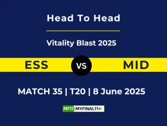 ESS vs MID Player Battle, Head to Head Vitality Blast 2025