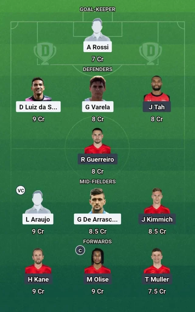 FLMG vs BAY Dream11 Prediction Today Football Match