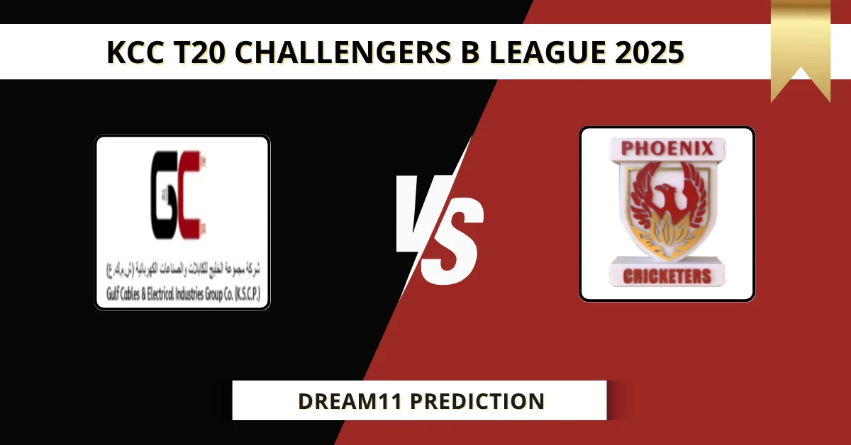 GUC vs PC Dream11 Prediction Today: Pitch Report, Player Stats, & Fant...