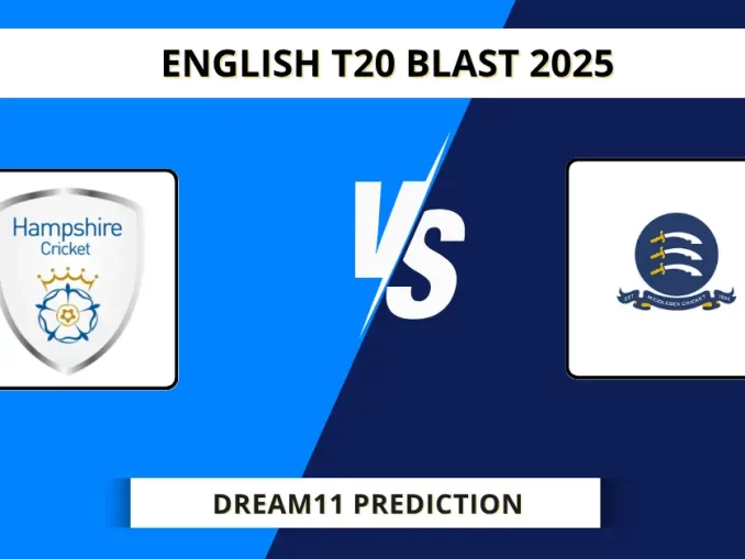 HAM vs MID Dream11 Prediction English T20 Blast 2025