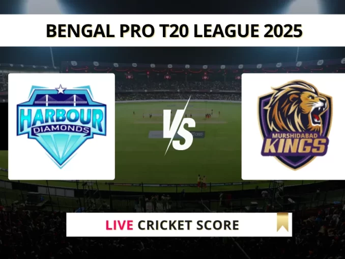 HD vs MK Live Cricket Score Bengal Pro T20 League 2025