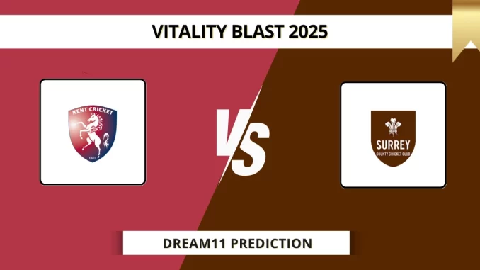 KET vs SUR Dream11 Prediction Vitality Blast 2025
