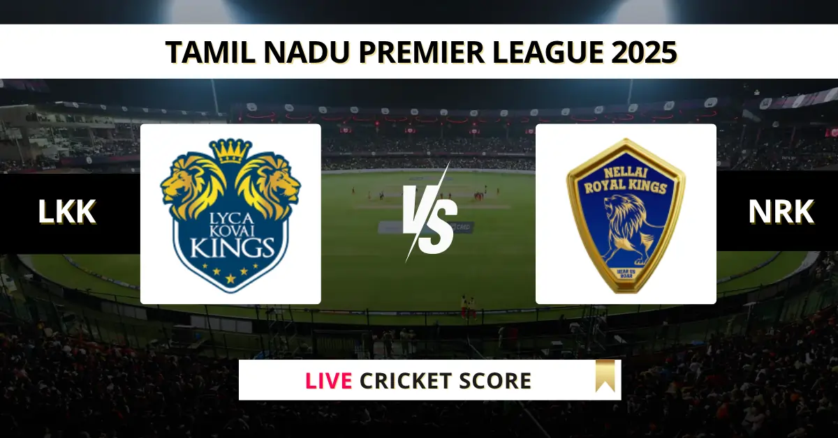 LKK vs NRK Live Score: Scorecard, Ball by Ball Commentary - Match 18, ...