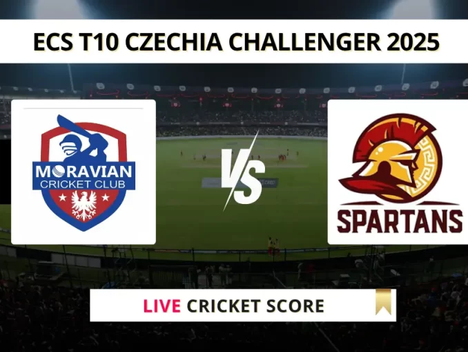 MCC vs PRS Live Cricket Score ECS T10 Czechia Challenger 2025