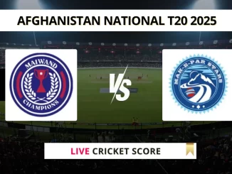 MDS vs MPS Live Cricket Score Afghanistan National T20 2025