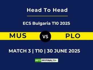 MUS vs PLO Player Battle & Head to Head Team Stats -ECS Bulgaria T10 2025