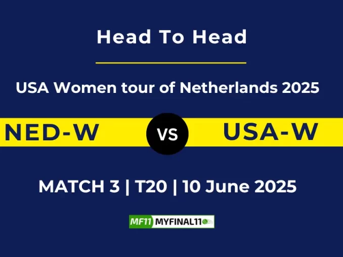 NED-W vs USA-W Player Battle, Head to Head USA Women tour of Netherlands 2025