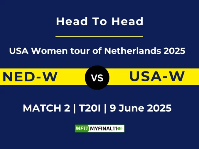 NED-W vs USA-W Player Battle, Head to Head USA Women tour of Netherlands 2025