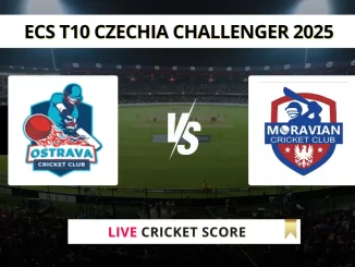 OST vs MCC Live Cricket Score ECS T10 Czechia Challenger 2025