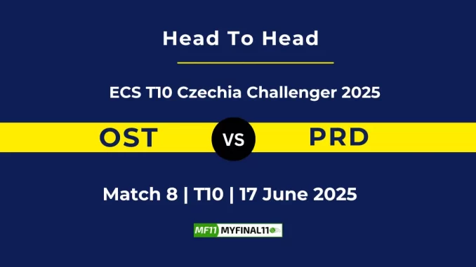 OST vs PRD Player Battle, Head to Head ECS T10 Czechia Challenger 2025
