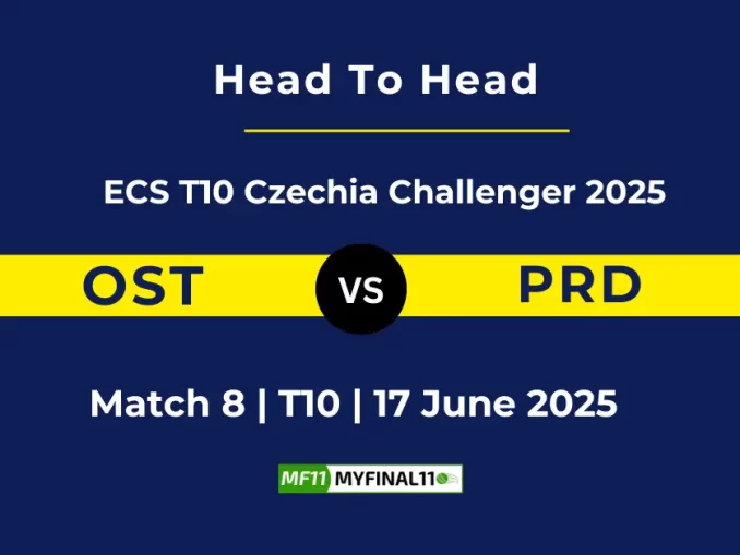 OST vs PRD Player Battle, Head to Head ECS T10 Czechia Challenger 2025