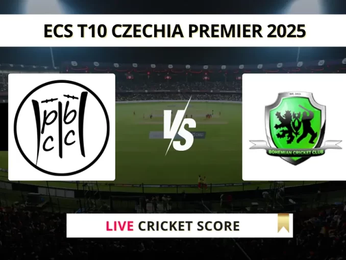 PRB vs BCC Live Score: Scorecard, Ball by Ball Commentary - Match 7, ECS T10 Czechia Premier 2025