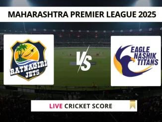 RJ vs ENT Live Cricket Score Maharashtra Premier League 2025
