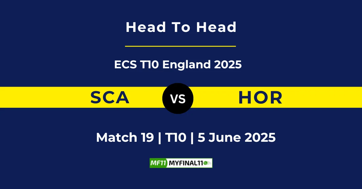 SCA vs HOR Player Battle, Head to Head Team Stats, Team Record – ECS...