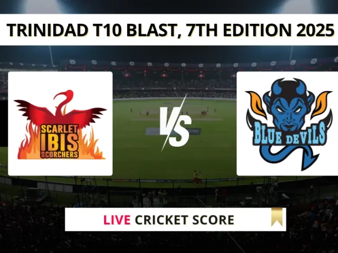 SLS vs BLD Live Cricket Score Trinidad T10 Blast, 7th Edition 2025