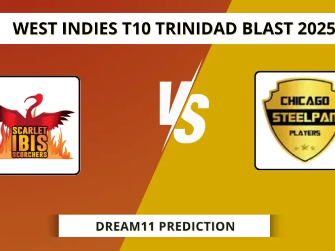 SLS vs CSP Cricket Score West Indies T10 Trinidad Blast 2025