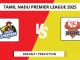 SS vs DD Dream11 Prediction Today Tamil Nadu Premier League 2025