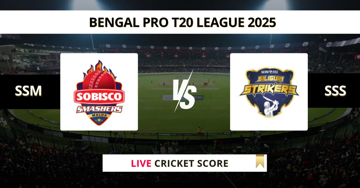 SSM vs SSS Live Score: Scorecard, Ball by Ball Commentary - Match 12, ...