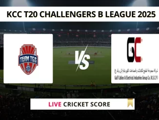 TGS vs GUC Live Cricket Score KCC T20 Challengers B League 2025
