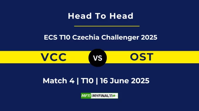 VCC vs OST Player Battle, Head to Head ECS T10 Czechia Challenger 2025
