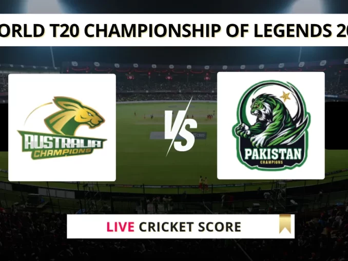 AAC vs PNC Live Score Cricket World T20 Championship of Legends 2025