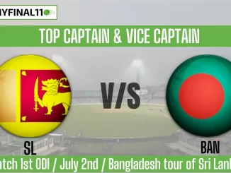 SL vs BAN Top 3 Captain Pick