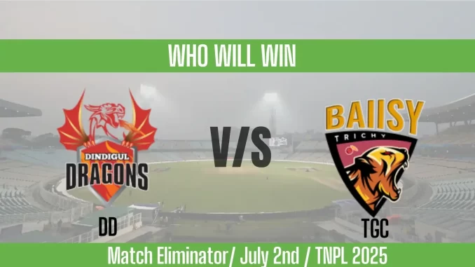 DD vs TGC Who Will WIn Today Eliminator Match