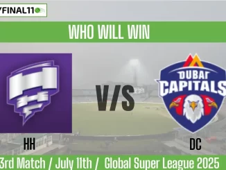 HUR vs DC Who will win, 3rd Match Global Super League