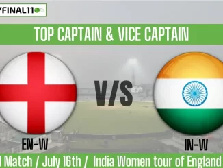 EN-W vs IN-W Top 3 Captain and Vice-Captain Pick for 1st ODI