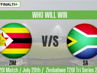 ZIM vs SA Who will win, 4th T20I Zimbabwe T20I Tri Series 2025?