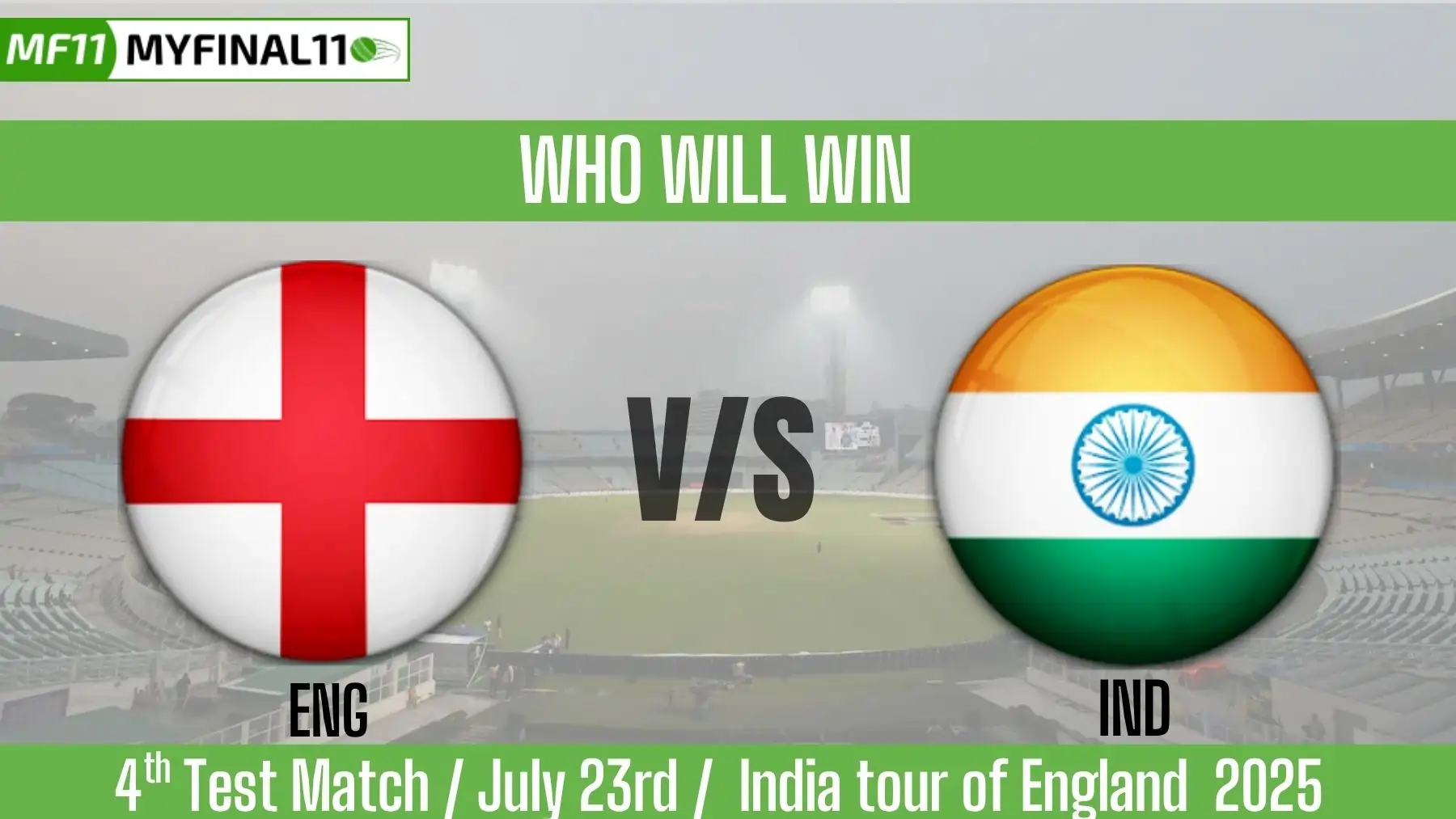 ENG vs IND Who Will Win Today, 4th Test Match, Top Batter and Bowler T...