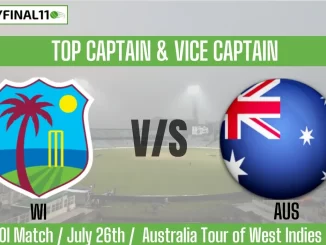 WI vs AUS Top 3 Captain and Vice-Captain Pick 3rd Match