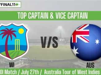 WI vs AUS Top 3 Captain and Vice-Captain Pick 4th Match