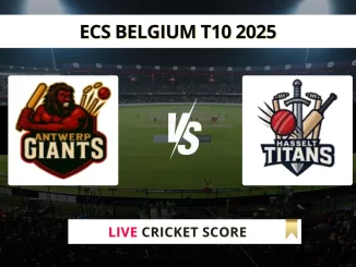 AG vs HT Live Cricket Score ECS Belgium T10 2025