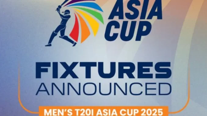 Asia Cup 2025 Full Schedule Announced: India vs Pakistan on September 14