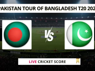 BAN vs PAK Live Score Cricket Pakistan tour of Bangladesh T20 2025