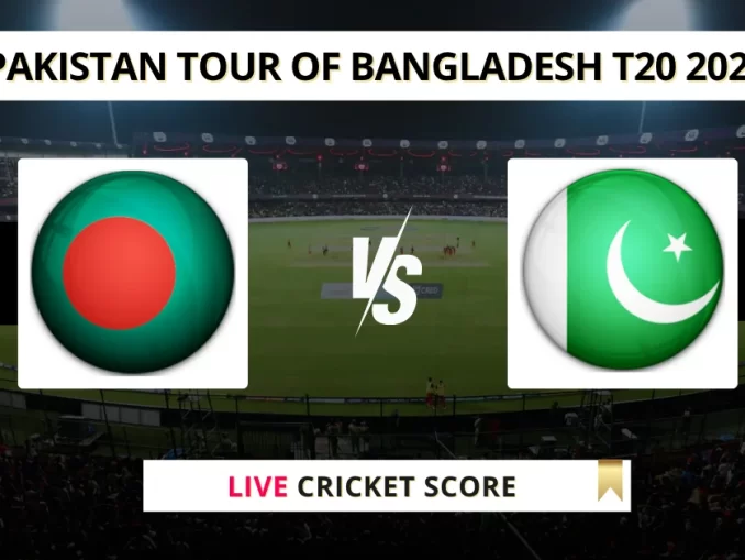 BAN vs PAK Live Score Cricket Pakistan tour of Bangladesh T20 2025