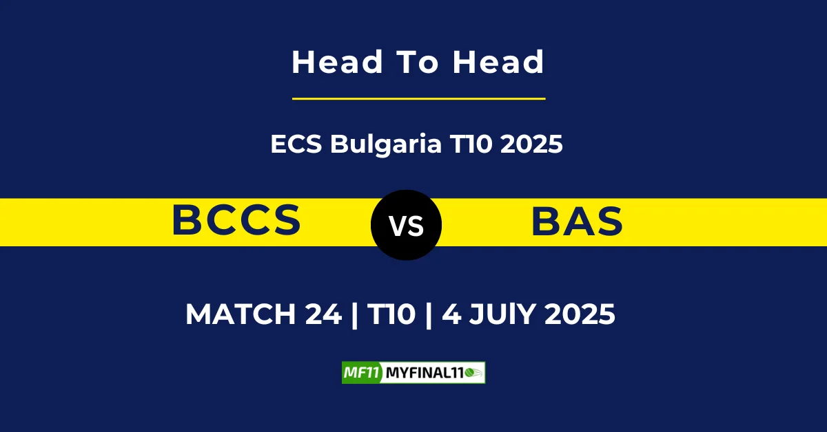 BCCS vs BAS Player Battle & Head to Head Team Stats - ECS Bulgaria T10...