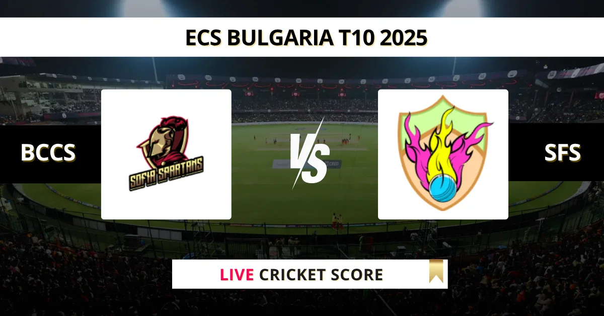 BCCS vs SFS Live Score: Scorecard, Ball by Ball Commentary - Match 18,...