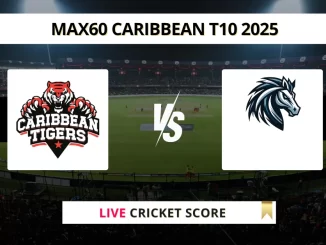 CAT vs BRT Live Cricket Score MAX60 Caribbean T10 2025