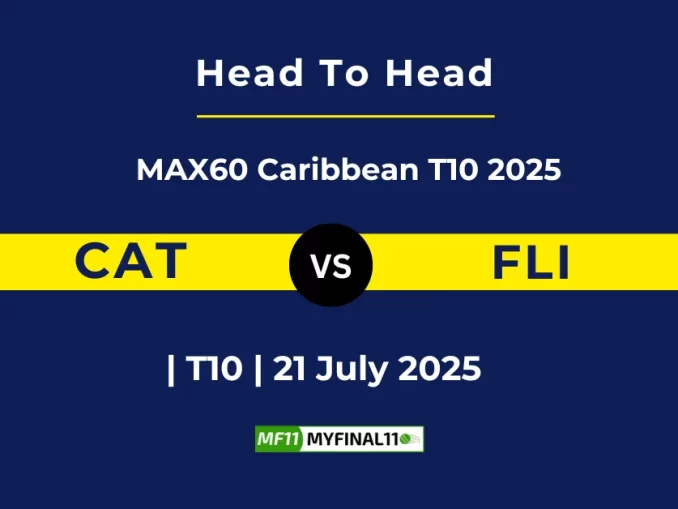 CAT vs FLI Player Battle & Head to Head Team Pearl of Africa T20I Series 2025 (1)