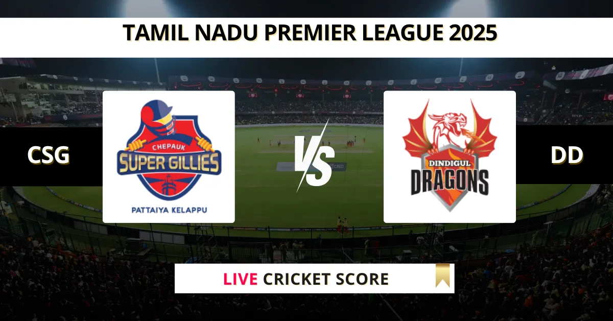 CSG vs DD Live Score: Scorecard, Ball by Ball Commentary - Qualifier 2...