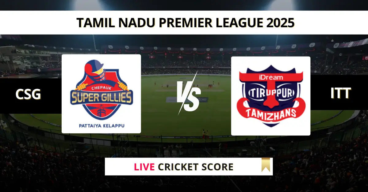 CSG vs ITT Live Score: Scorecard, Ball by Ball Commentary - Qualifier ...