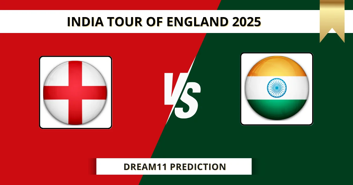 ENG vs IND Dream11 Prediction Today: Pitch Report, Player Stats, &...
