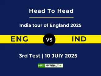 ENG vs IND Player Battle & Head to Head Team India tour of England 2025