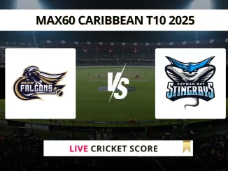 FLI vs CBS Live Cricket Score MAX60 Caribbean T10 2025