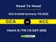 GCA vs KCC Player Battle & Head to Head Team ECS Krefeld Germany T10 2025