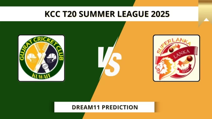 GCC vs SUL Dream11 Prediction KCC T20 Summer League 2025