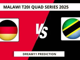 GER vs TAN Dream11 Prediction Malawi T20I Quad Series 2025